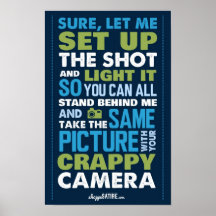 Shoppe Satire - Humour for Photographers Print