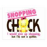Shopping Chick 2 Post Card