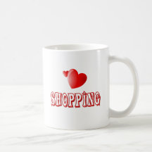 Shopping Hearts Mug