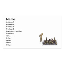 Shopping Items on Rug business cards