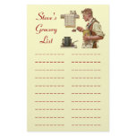 Shopping List Grocery List Personal Stationery