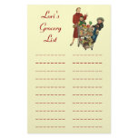 Shopping List Grocery List Personal Stationery