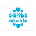 SHOPPING LOVE POSTCARDS