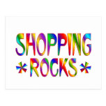 Shopping Rocks Postcard