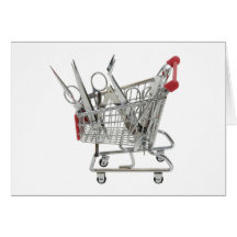 ShoppingMedicalTools090409 Greeting Cards