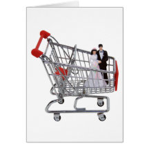 ShoppingNewlyWeds040909 Greeting Cards