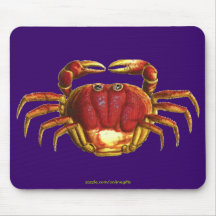 SHORE CRAB Mousepad Design