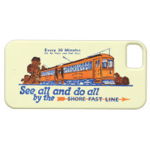 Shore Fast Line Trolley Service iPhone 5 Covers