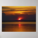 Shore Sunset Poster