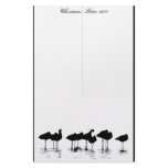 Shorebirds Christmas Letter 2009 stationery