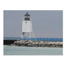 Shores of Lake Michigan Post Card