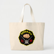 SHORIN RYU KARATE PATCH SYMBOL KANJI BAG
