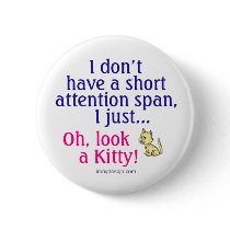 Short Attention Span Kitty Humour