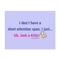 Short Attention Span Kitty
