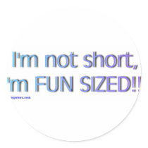 short_funsize round sticker