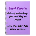 Short People Notebook