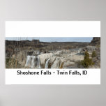 Shoshone Falls - Twin Falls, Idaho Poster