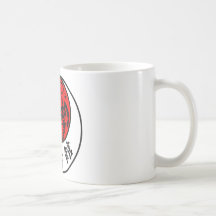 Shotokan Rising Sun Japanese Calligraphy - Karate Coffee Mug