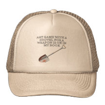 Shovel for a Weapon Hats