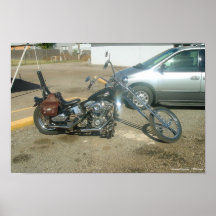 Shovelhead Chopper Posters
