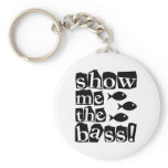 Show me the bass! key chain