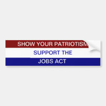 SHOW YOUR PATRIOTISM BUMPER STICKERS