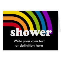 SHOWER GREETING CARDS