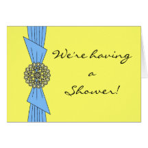 SHOWER INVITE CARDS