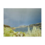 Shower On Blue Mesa Postcard