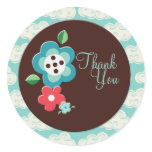 Shower Thank You Favor Sticker Label