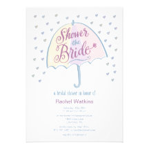 Shower the Bride Wedding Shower Invitation