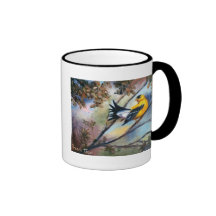 Showing Off Bird Mug