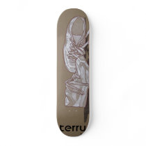 shows, terry custom skate board