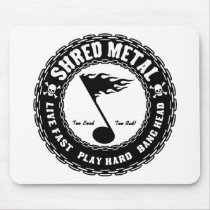 Shred Metal Mouse Pads