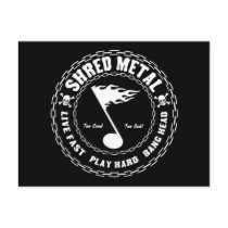 Shred Metal Postcards