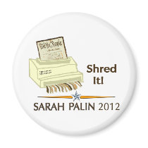 Shred the Constitution Magnet
