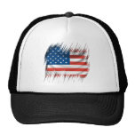 Shredders American Flag Mesh Hats