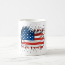 Shredders American Flag Mugs