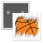 Shredders Basketball Pinback Button