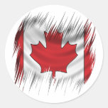 Shredders Canadian Flag Stickers