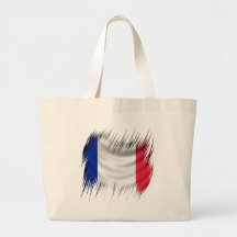 Shredders French Flag Canvas Bag