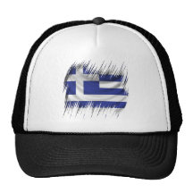 Shredders Greek Flag Hat