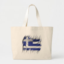 Shredders Greek Flag Tote Bags
