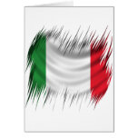 Shredders Italy Flag Greeting Card