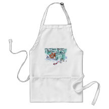 shredding a Christmas Present, What? Aprons