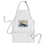 Shrimp and lobster by Ando, Hiroshige Ukiyoe Aprons