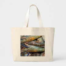shrimp canvas bag