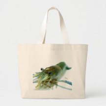 shrimp tote bag