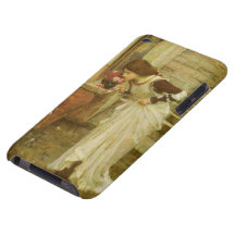 Shrine, JW Waterhouse, Vintage Victorian Portrait iPod Case-Mate Cases