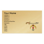 Shrine Mason Business Card Templates